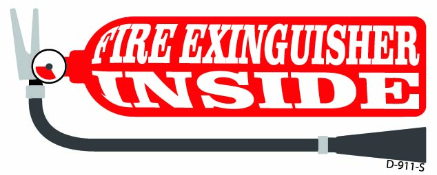 D-911 Fire Extinguisher Inside (small)