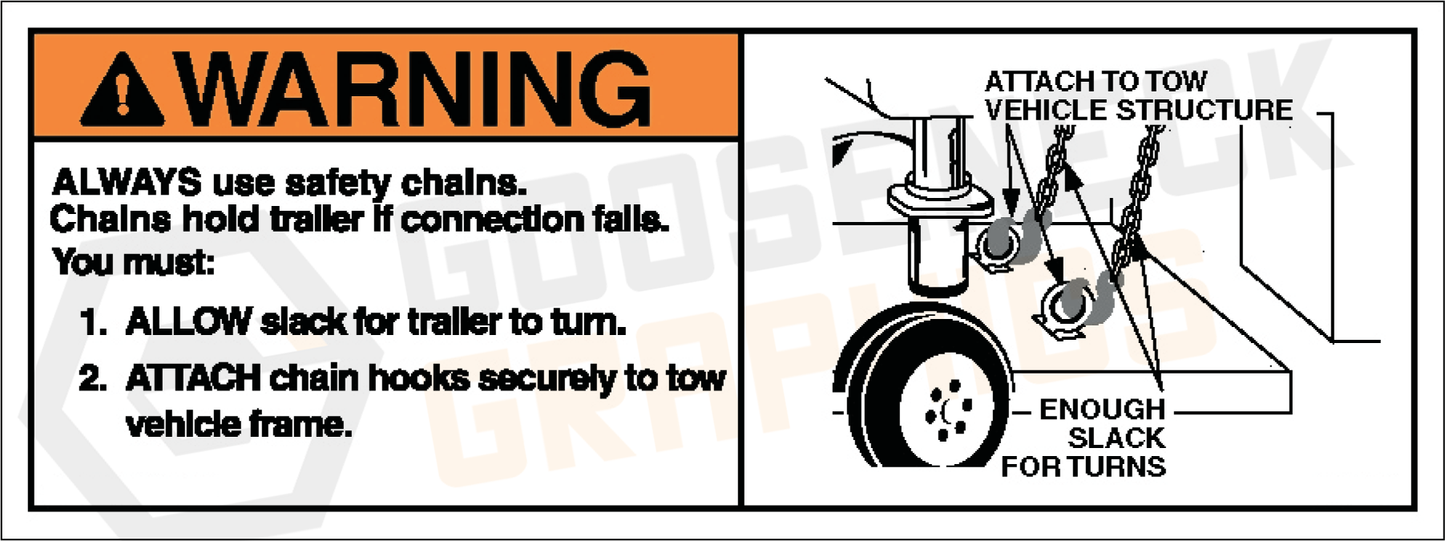 D-122 Warning: Gross Trailer Weight