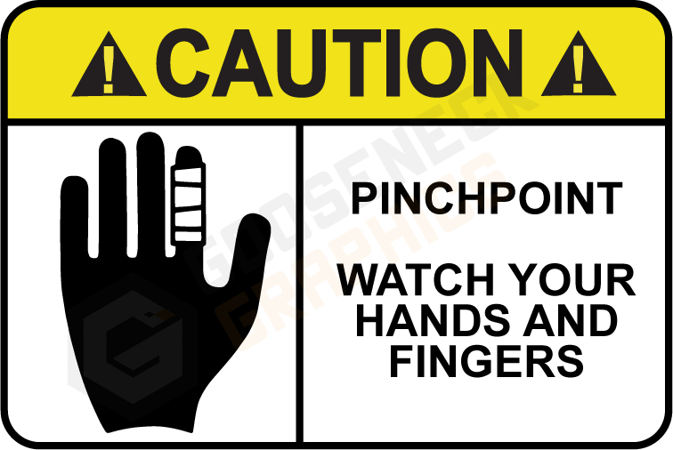 D-131 Caution: Pinchpoint