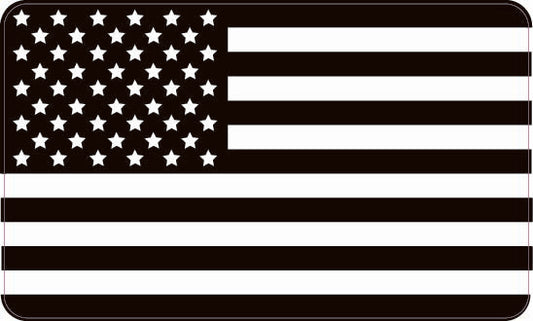 D-249 Black and White Tactical Flag