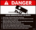 DA-065 Dexter Lg Warning