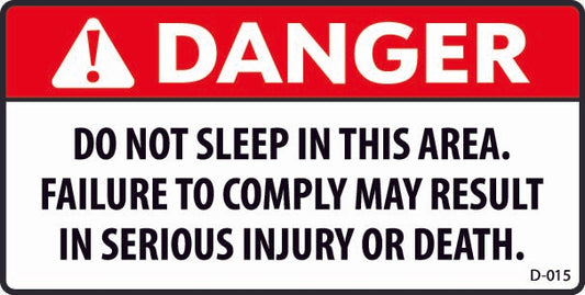 D-059 DANGER Heavy Door