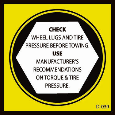 D-039 Wheel Lug Check
