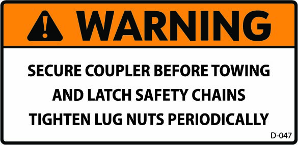 D-047 WARNING: Secure Coupler