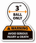 D-903 3 inch Ball Required