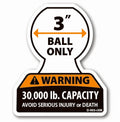 D-903+30K 3 inch Ball Required 30,000 lb Capacity