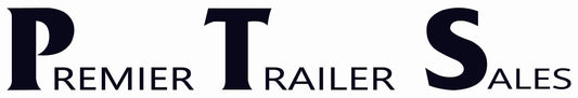 PTS-07.5 Premier Trailer Sales ( 7.5 x 41.5 in ) BLACK print, white solid rec