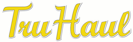 TH-007 TruHaul logo ( 7 x 22.75 inch ) printed, die-cut decal